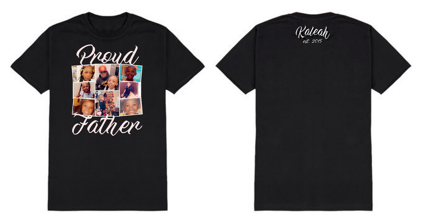 Custom Proud Parent T-Shirt