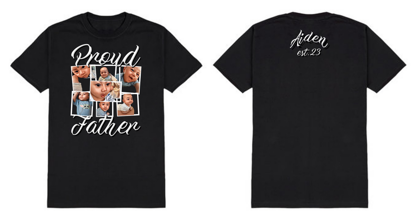 Custom Proud Parent T-Shirt